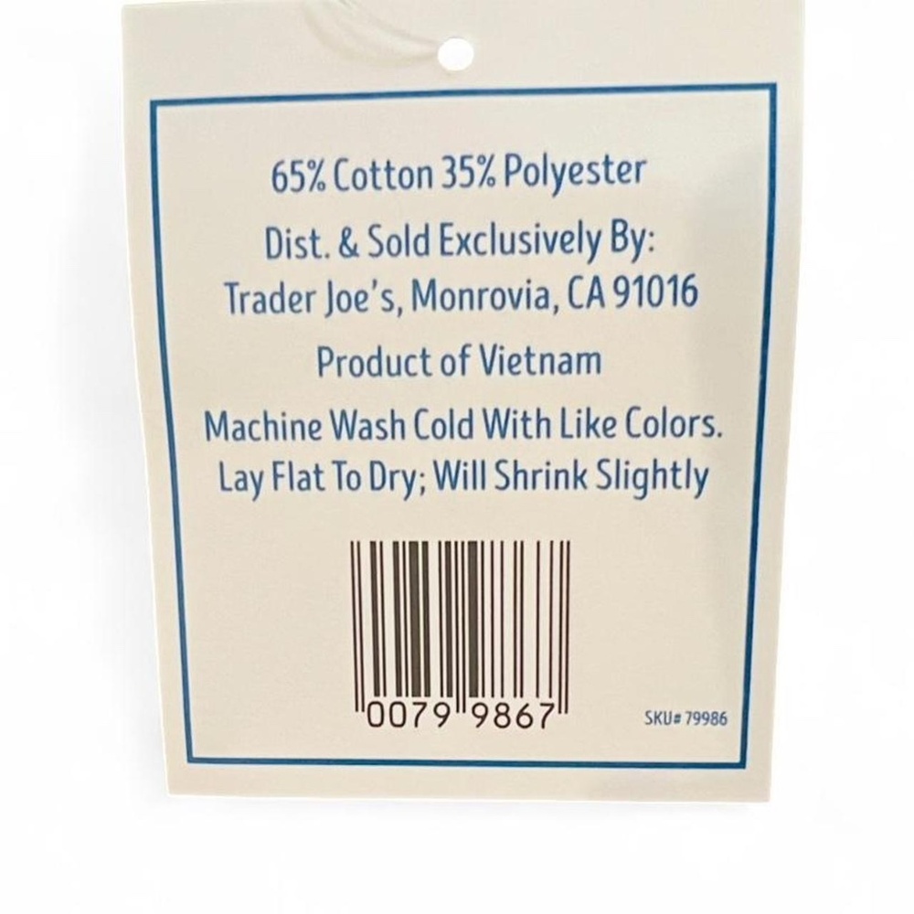 Trader Joe’s LTD Edition Mini Canvas Totes 2026 - SET of 4 - Picture 2 of 6